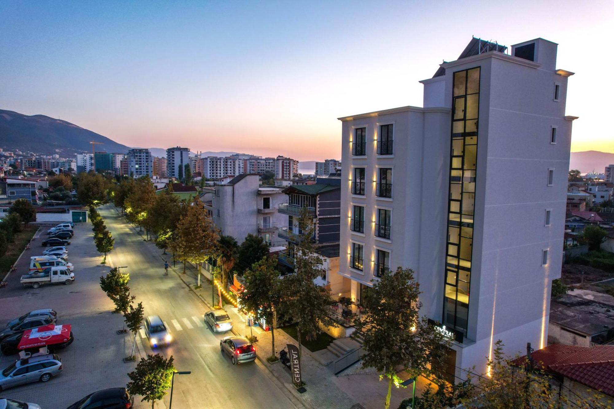 Hotel Central Avlonya Dış mekan fotoğraf